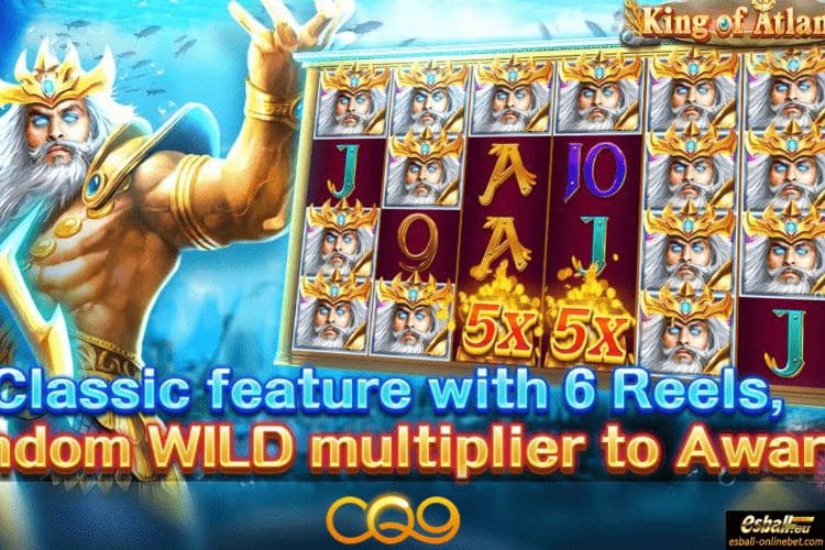 King of Atlantis Slot Casino and CQ9 Demo Free