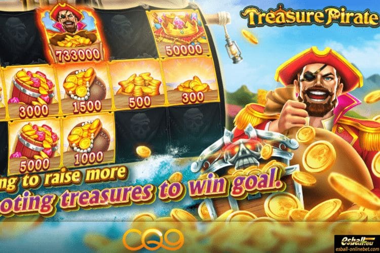 Treasure Pirate Game With CQ9 Slot Demo Free and Real Money Mode