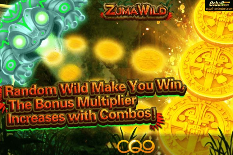 Zuma Wild Slot Theme and Graphics