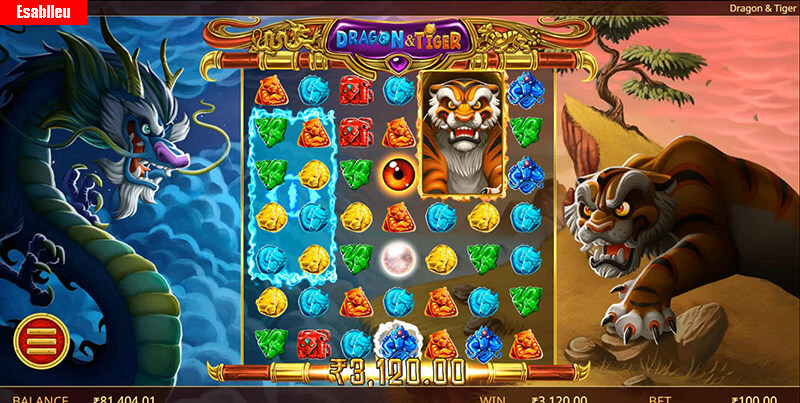 Dragon & Tiger Slot Machine Big Win