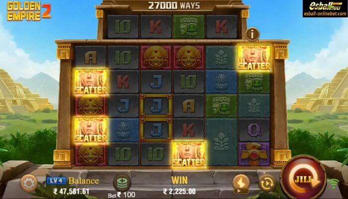 Golden Empire 2 Slot Free Spins Feature Golden Empire 2 Slot Free Spins Feature