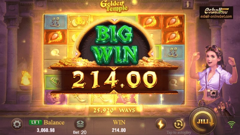 Golden Temple Hot Jili Slot Game Online