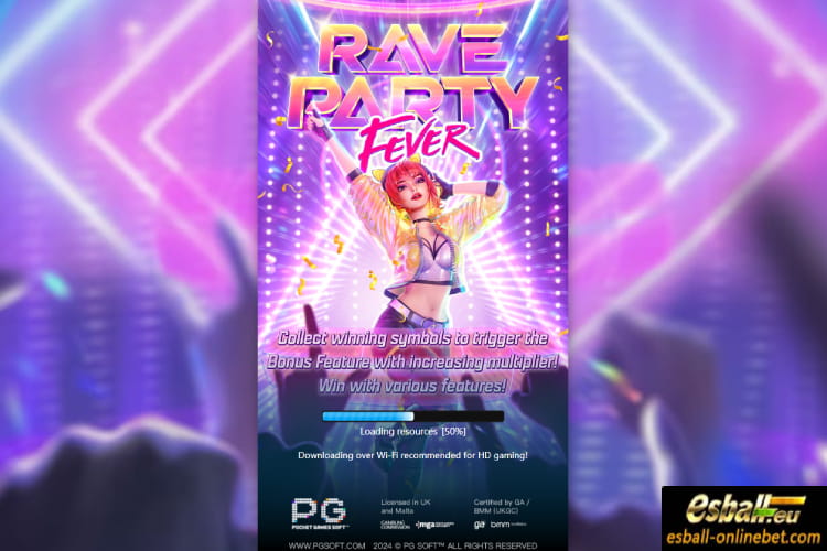 Rave Party Fever PG Soft Slot Demo Review