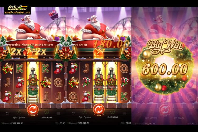 Santa's Gift Rush Slot Demo Game