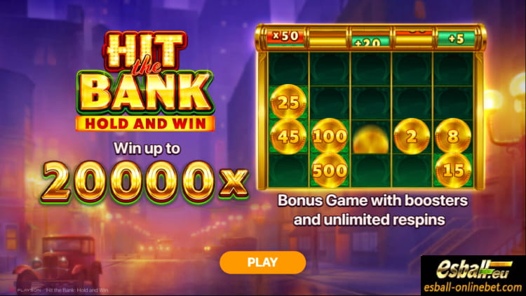 Playson Hit the Bank Hold and Win Demo Slot Review