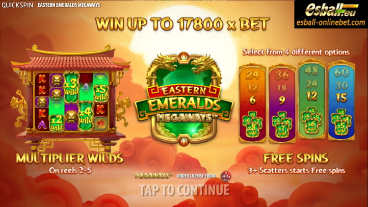 PT Gaming Slot Eastern Emeralds Megaways Demo Free Play