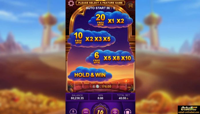 Magic Lamp Slot Feature Selection Magic Lamp Slot Feature Selection