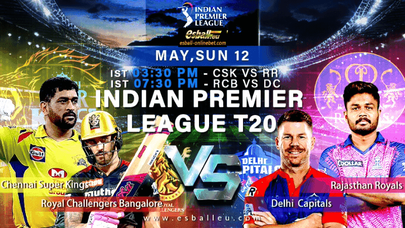 IPL Match 62 Prediction RCB vs DC, A Must-Win Clash on Sunday